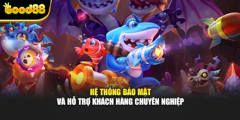 Hệ thống bảo mật và hỗ trợ khách hàng chuyên nghiệp