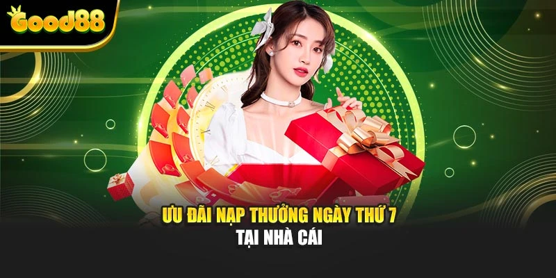 Ưu đãi nạp thưởng ngày thứ 7 tại nhà cái